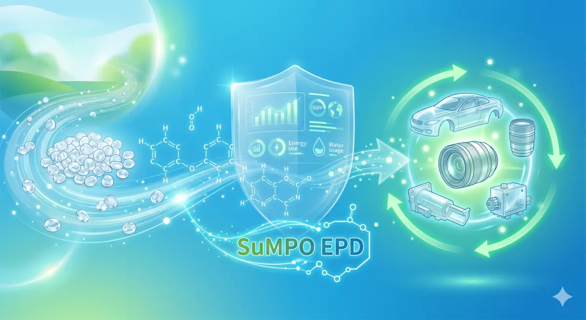 Teijin Registers PC Resins with SuMPO EPD Making Environmental Impact Data for Virgin Resins Transparent