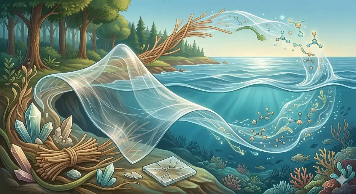 Flexible Yet Tough Cellulose-Based “Supramolecular Plastic”: Dissociates in Saltwater and Enables Closed-Loop Recycling