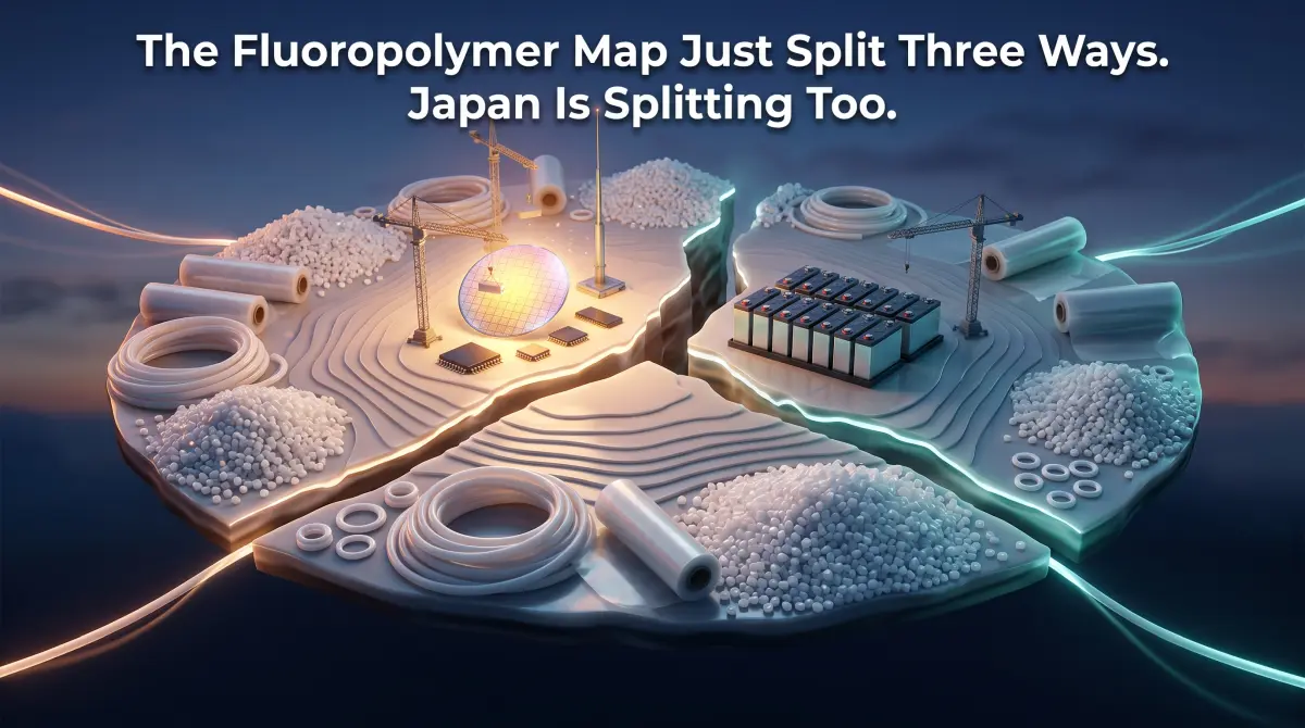 The Fluoropolymer Map Just Split Three Ways. Japan Is Splitting Too.